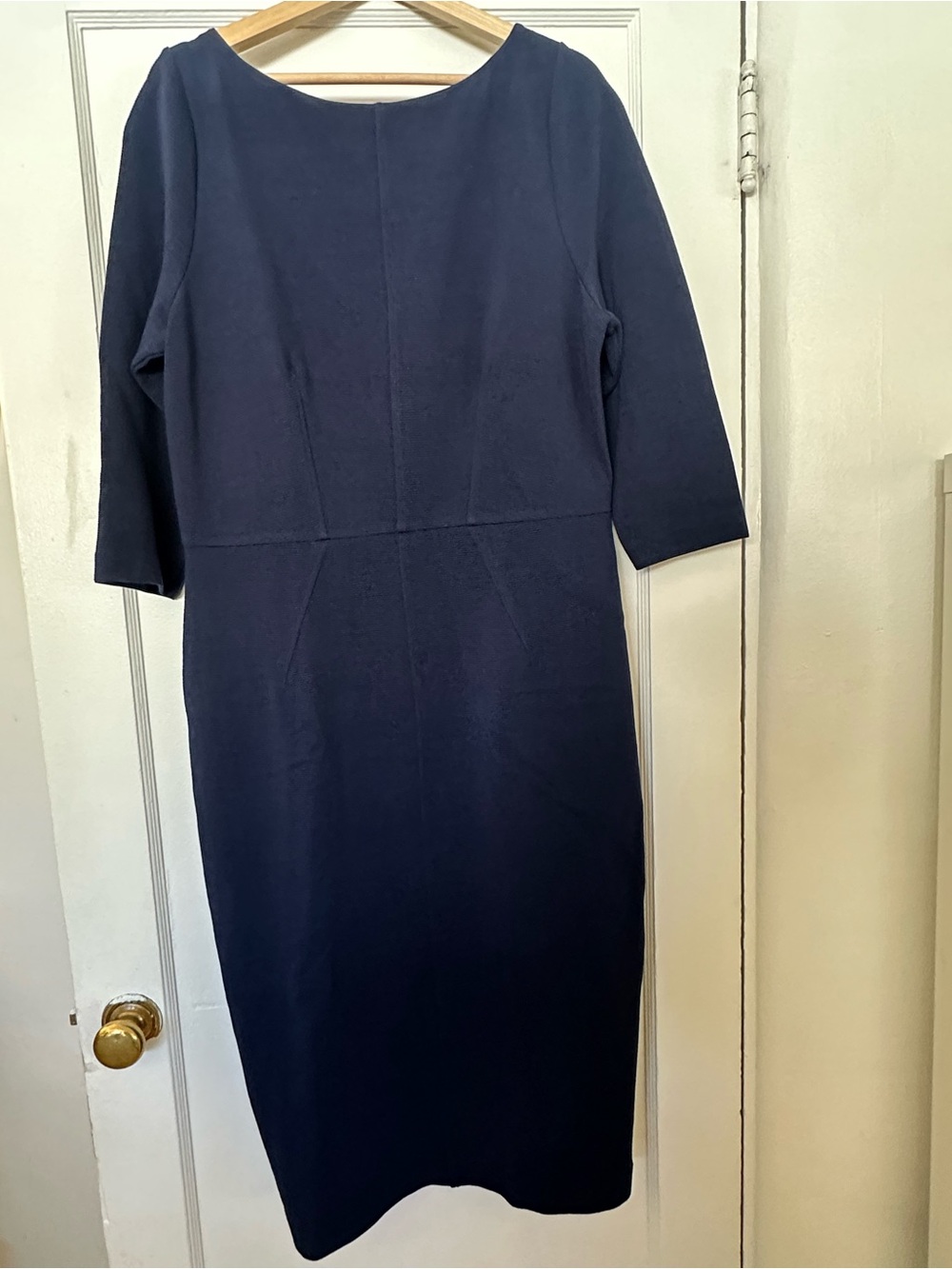 Boden Navy Sheath Dress Size 14L